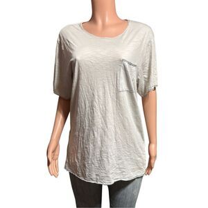 Vintage workwear crew neck short sleeve pullover tee L